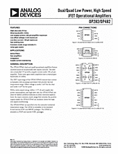 DataSheet OP482 pdf